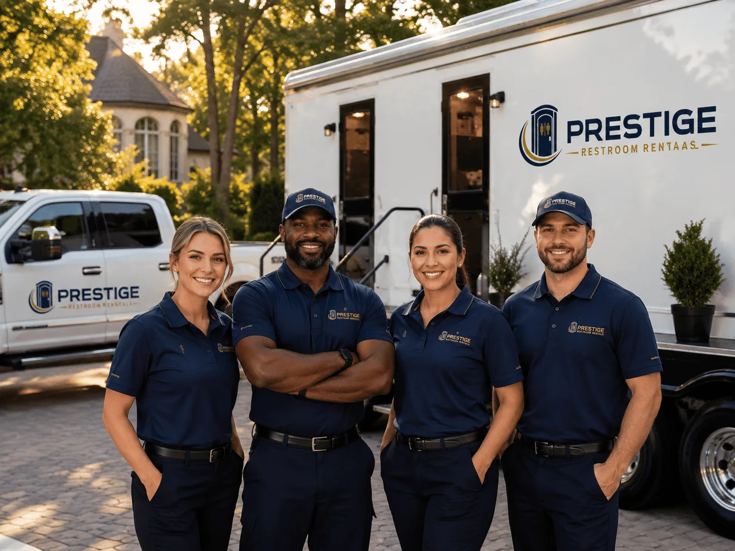 Trusted Luxury Portable Restrooms company in Luke, MD